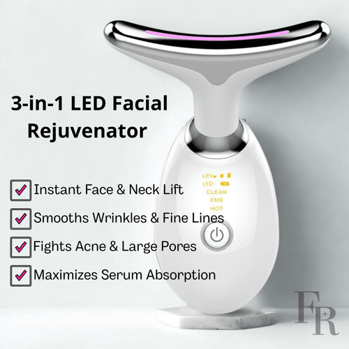 3 - in - 1 LED Facial Rejuvenator - FRNESS